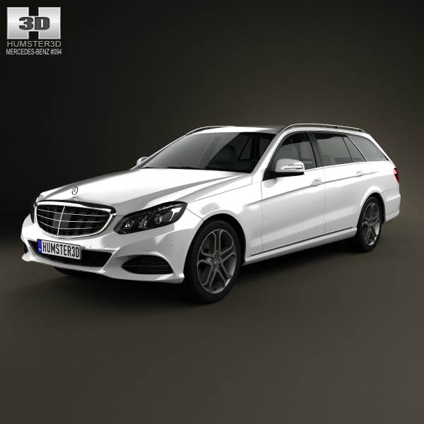Mercedes-Benz E-Class estate (W212) 2014 3D model
