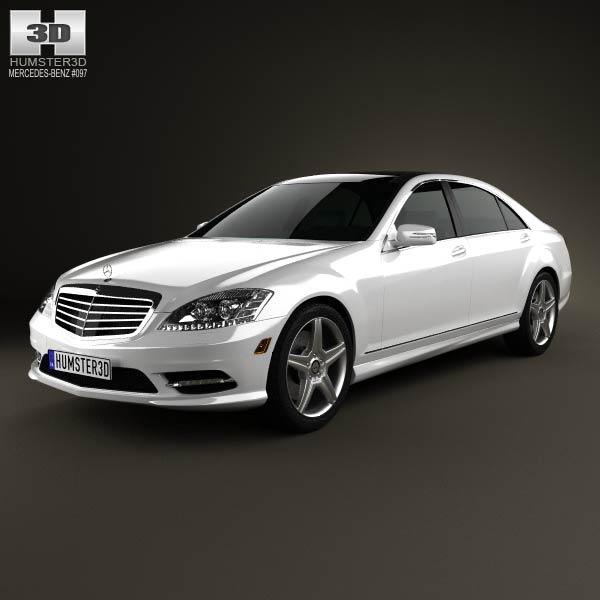 Mercedes-Benz S-Class (W221) 2012 3D model