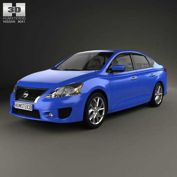 Nissan Sentra SR 2013 3D model