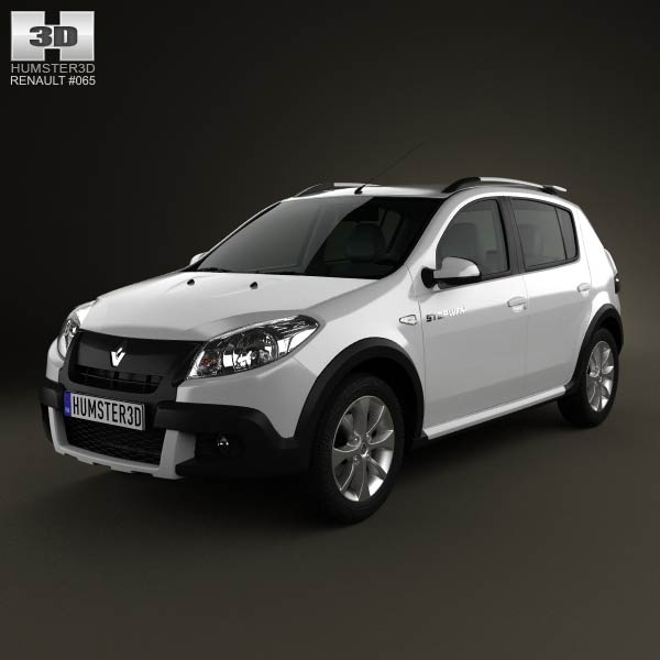 Renault Sandero Stepway (BR) 2011 3D model