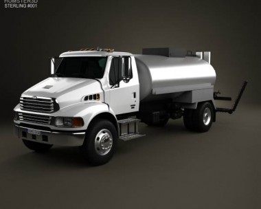 Sterling Acterra Etnyre Asphalt Distributor Truck 2009 3D Model