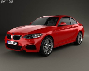 BMW M2 coupe (F22) 2014 3D Model