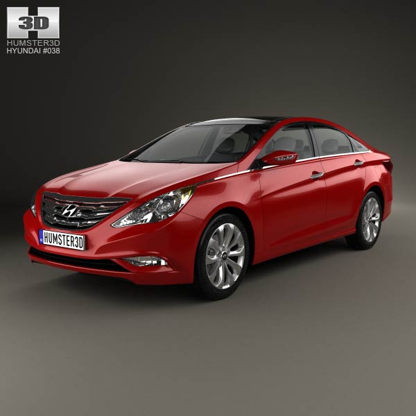 Hyundai Sonata (i45) 2012 3D model