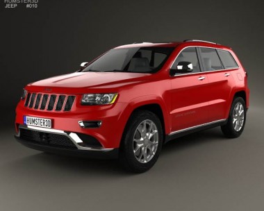 Jeep Grand Cherokee Summit 2014 3D Model