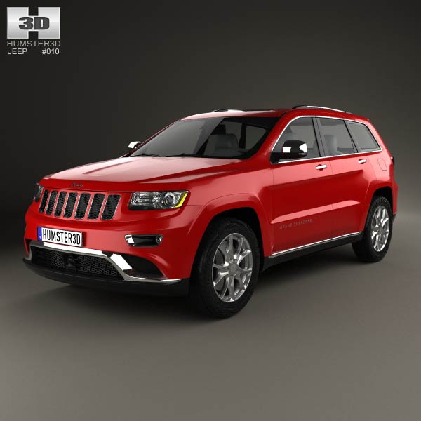 Jeep Grand Cherokee Summit 2014 3D model