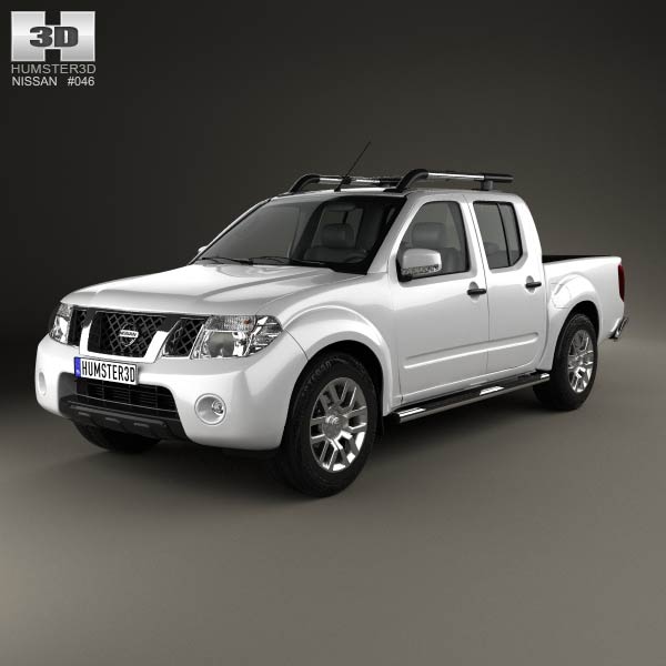 Nissan Navara (D40) Double Cab 2010 3D model