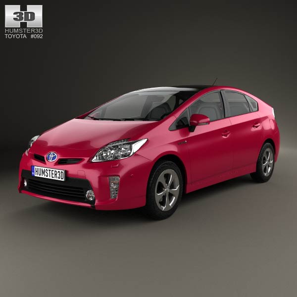 Toyota Prius (XW30) 2012 3D model