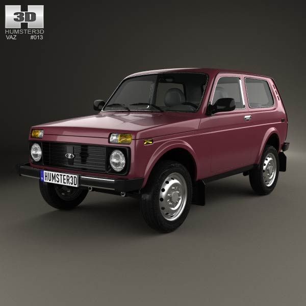 Lada Niva 4×4 21214 2012 3D model