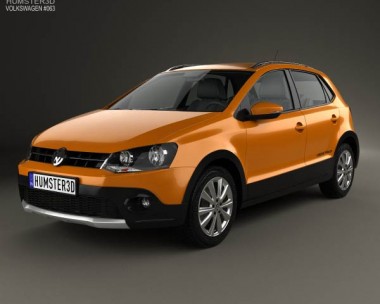 Volkswagen Cross Polo 2011 3D Model