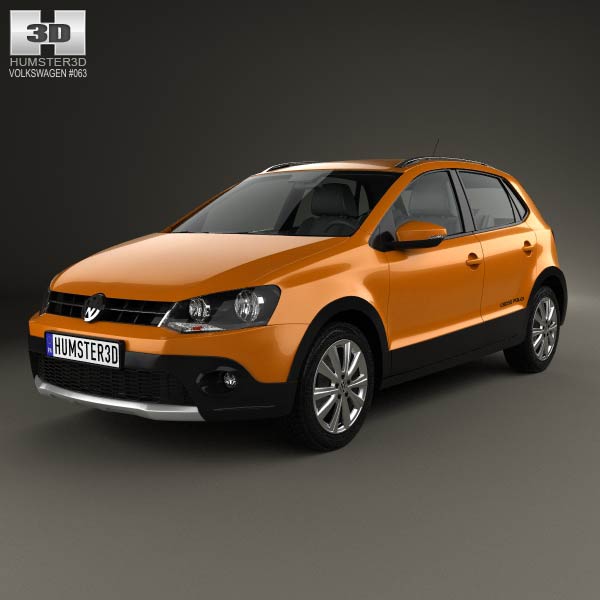 Volkswagen Cross Polo 2011 3D model