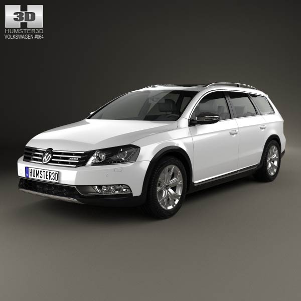Volkswagen Passat (B7) Alltrack 2011 3D model