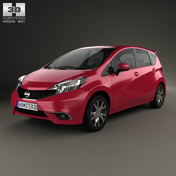 Nissan Note Dynamic 2013 3D model