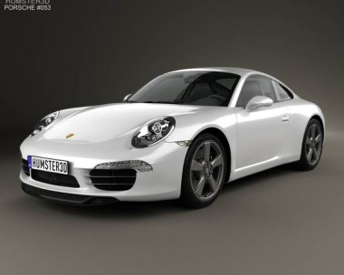 Porsche 911 (991) Carrera 50th Anniversary Edition 2013 3D Model
