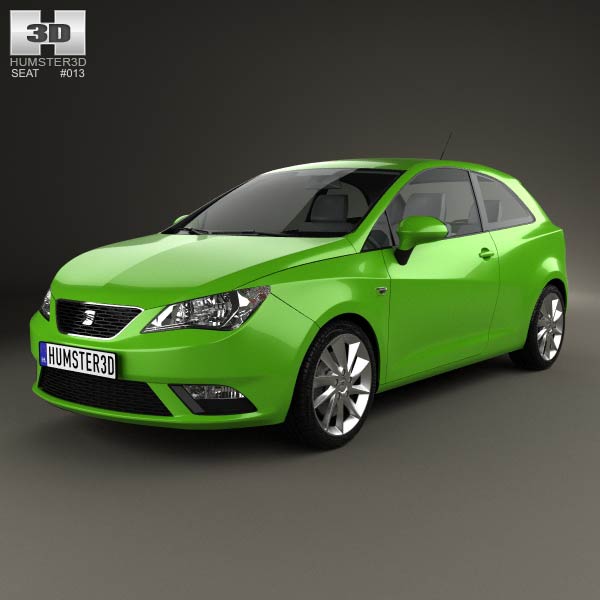 Seat Ibiza SC 2013 3D model