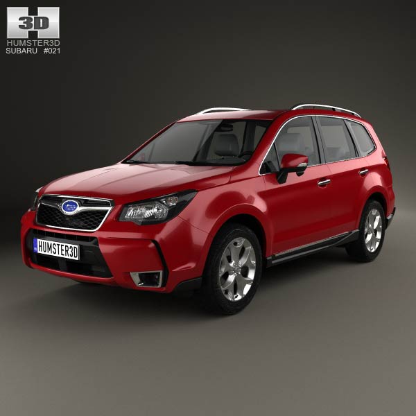 Subaru Forester (US) 2014 3D model