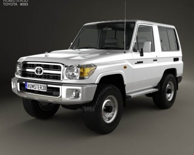Toyota Land Cruiser (J71) 3-door 2013 3D Model