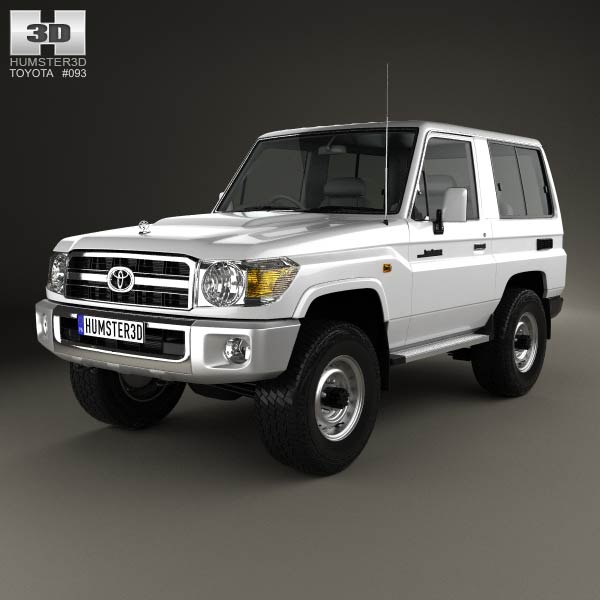 Toyota Land Cruiser (J71) 3-door 2013 3D model