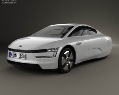 Volkswagen XL1 2013 3D Model