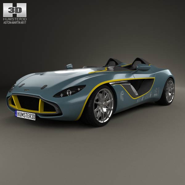 Aston Martin CC100 Speedster 2013 3D model