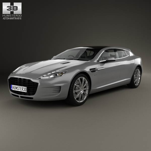 Aston Martin Rapide Bertone Jet 2+2 2013 3D model