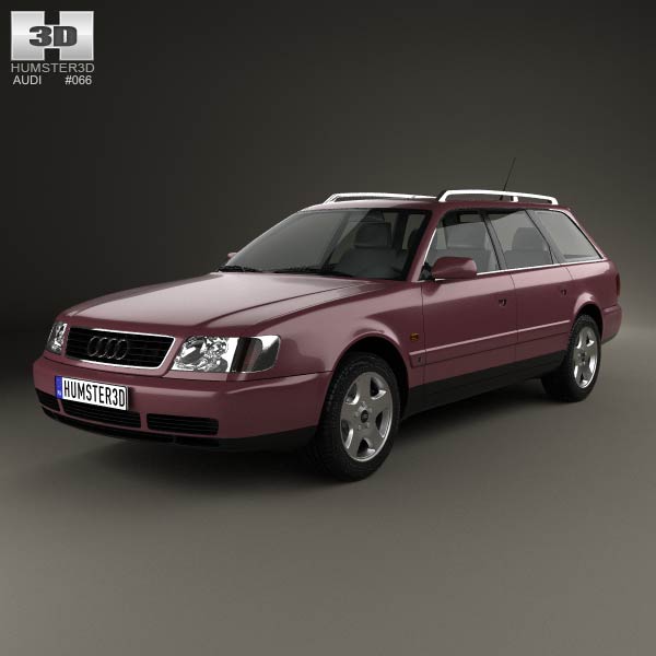 Audi A6 (C4) avant 1994 3D model