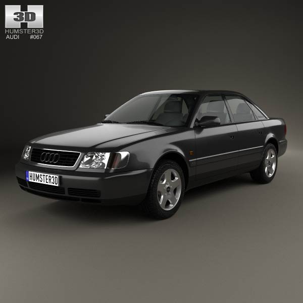 Audi A6 (C4) sedan 1994 3D model