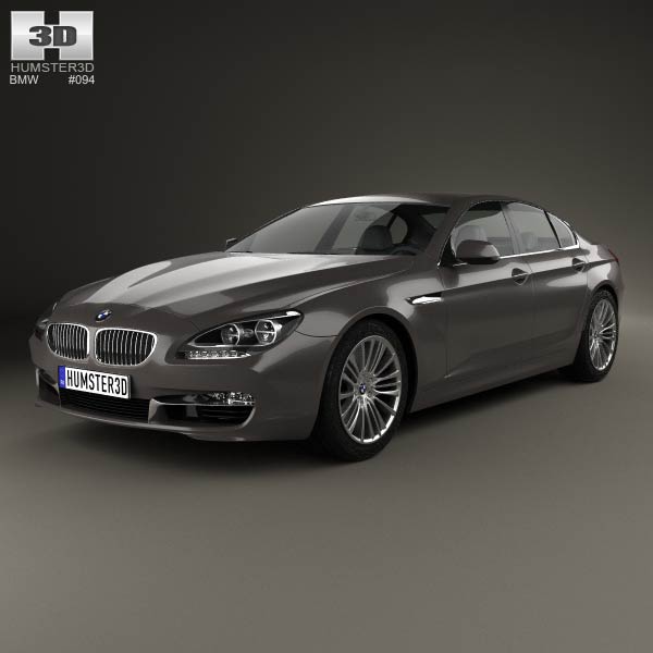BMW 6 Series (F06) Gran Coupe 2012 3D model