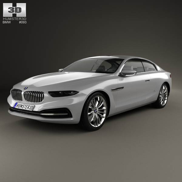 BMW Gran Lusso Coupe 2013 3D model