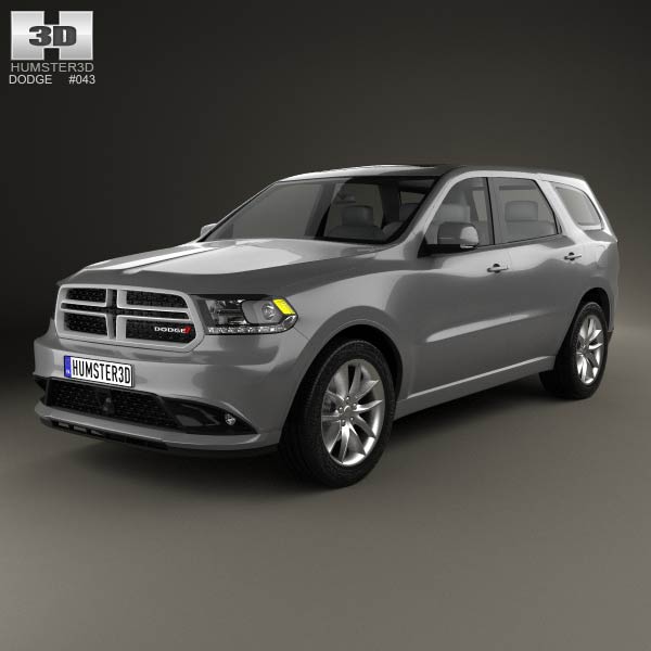 Dodge Durango RT 2014 3D model