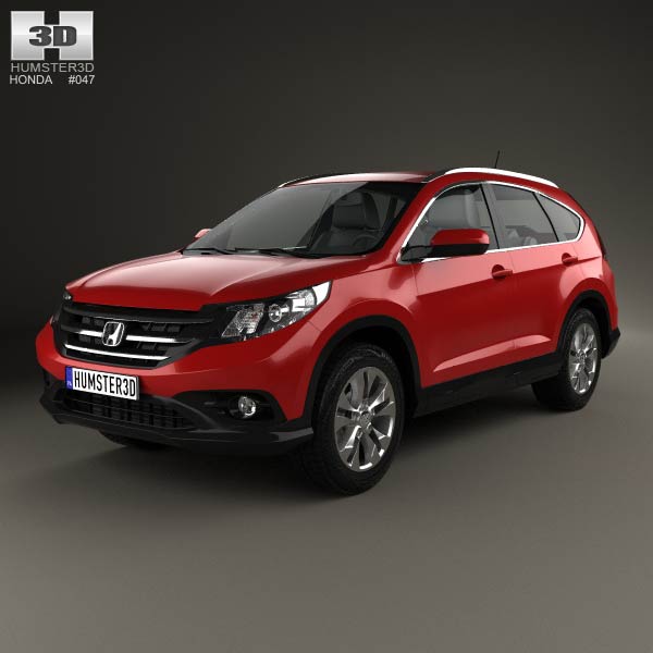 Honda CR-V EU 2012 3D model