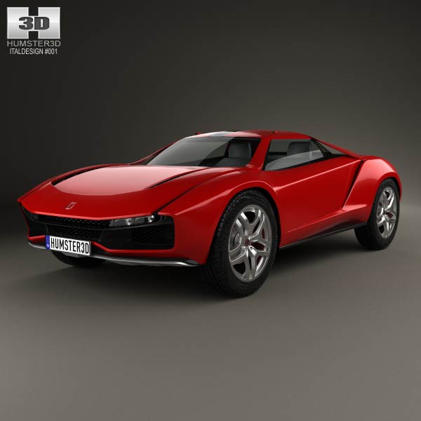 Italdesign Giugiaro Parcour 2013 3D model