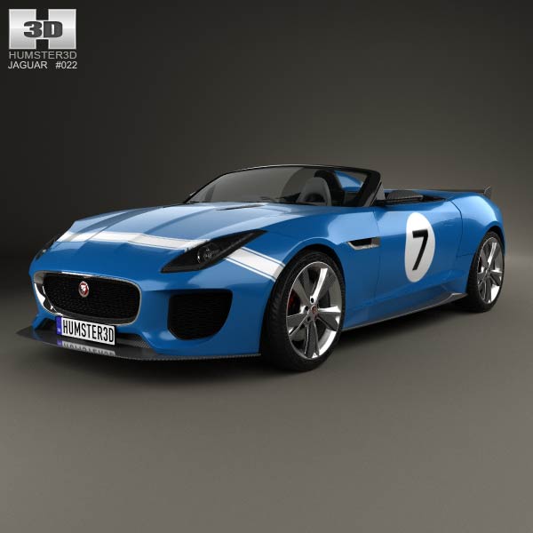 Jaguar Project 7 2013 3D model