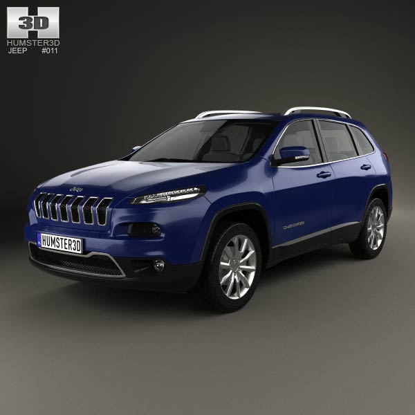 Jeep Cherokee Limited 2014 3D model