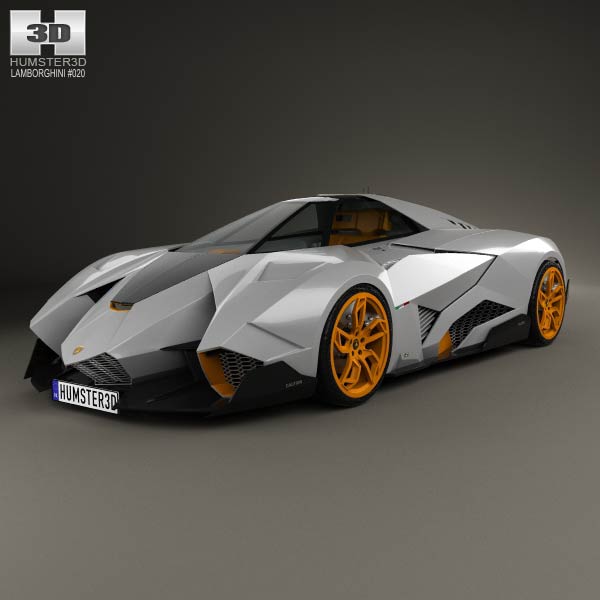Lamborghini Egoista 2013 3D model
