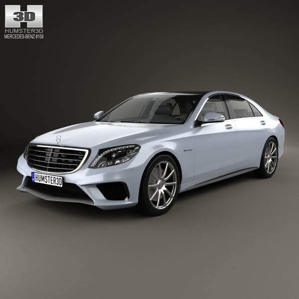 Mercedes-Benz S-Class 63 AMG (W222) 2014 3D model