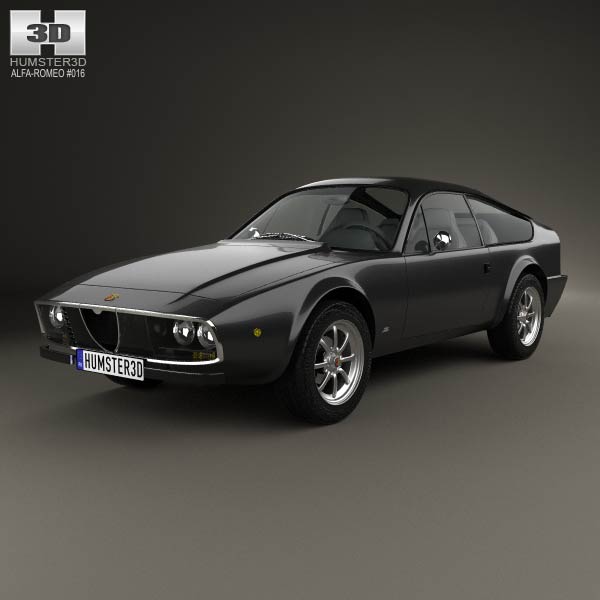Alfa Romeo GT 1300 Junior Zagato 1972 3D model