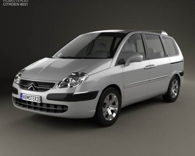Citroen C8 2002 3D Model