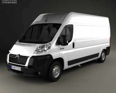 Citroen Jumper Panel Van 2012 3D Model