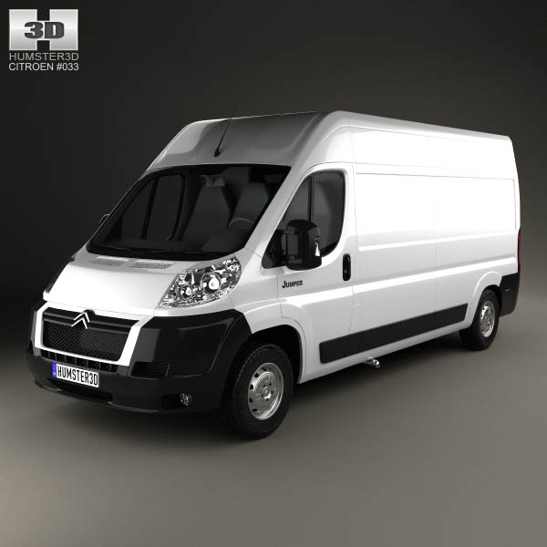 Citroen Jumper Panel Van 2012 3D model