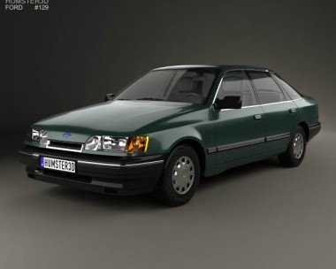 Ford Scorpio hatchback 1985 3D Model