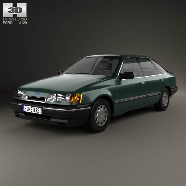 Ford Scorpio hatchback 1985 3D model