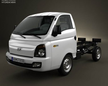 Hyundai HR (Porter) Chassis Truck 2013 3D Model