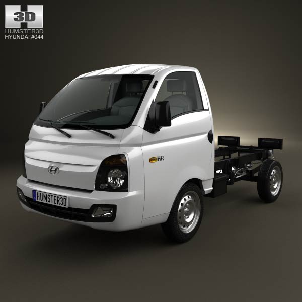 Hyundai HR (Porter) Chassis Truck 2013 3D model