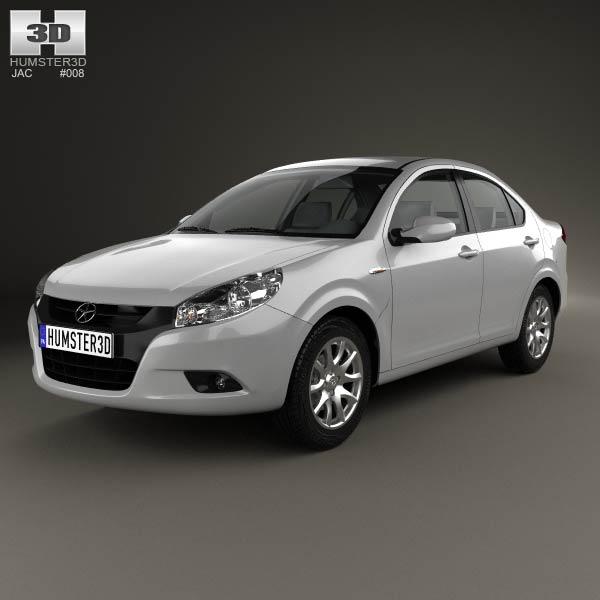 JAC Tongyue J3 sedan 2010 3D model