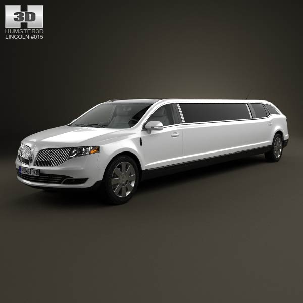 Lincoln MKT Royale Limousine 2012 3D model