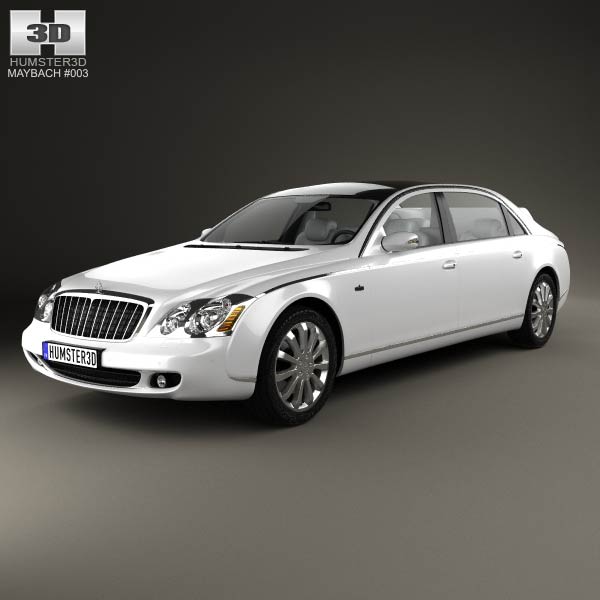 Maybach 62S Landaulet 2007 3D model