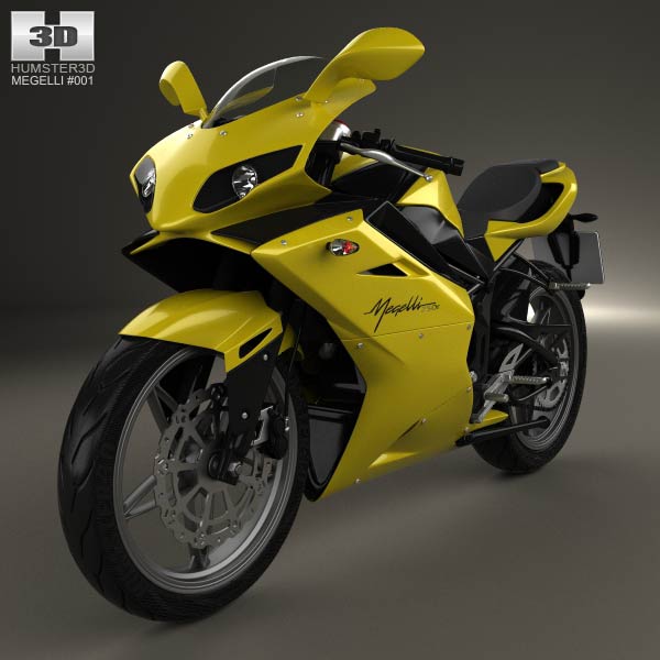 Megelli Sport 250 R 2013 3D model