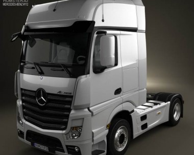 Mercedes-Benz Actros 1851 Tractor Truck 2013 3D Model