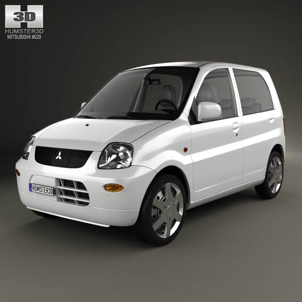 Mitsubishi Minica 5-door 2011 3D model