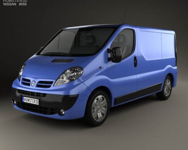 Nissan Primastar Panel Van 2006 3D Model